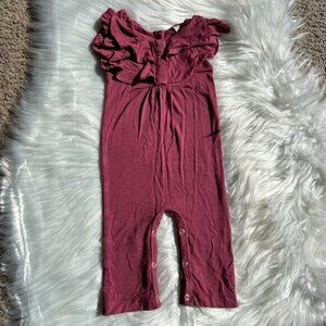 Kate Quinn Bamboo Collection Pink Jumpsuit Outfit Baby Girls 0-3 Months